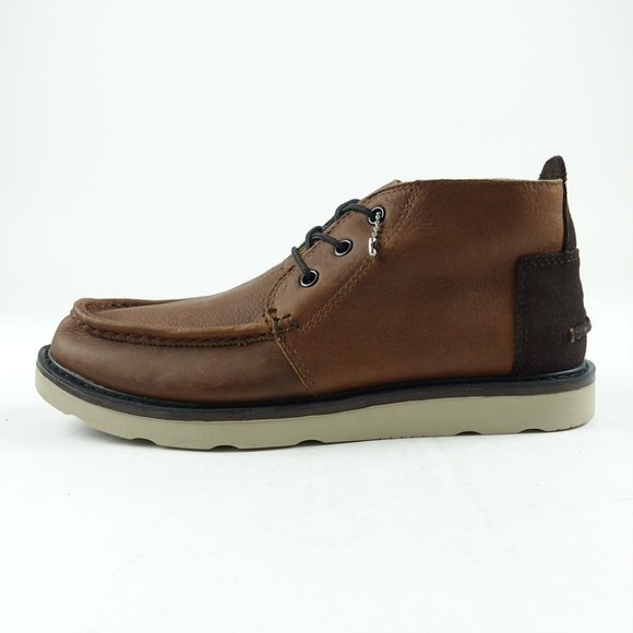 TOMS Men\'s Waterproof Leather Chukka Boots R5S10 main image 5
